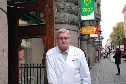 Apteekkari Markku Rajaniemi, Kuva: Inkeri Koskela