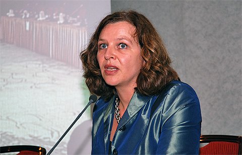 , Hollannin terveysministeri Edith Schippers, FIP 2012, Kuva: Erkki Kostiainen