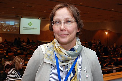 ERJA ELO, kuvattu huhtikuussa 2011 Apteekkaripäivillä