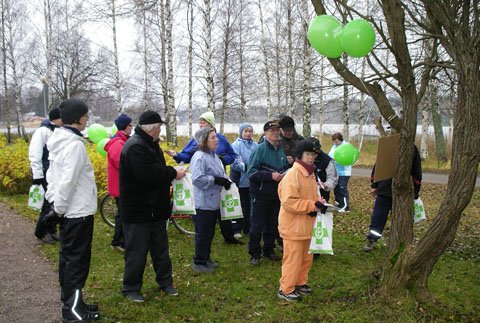 Hengitysliitto / Pertti Virtanen, Lisäaikaa liikunnalle -tempaus vuodelta 2007